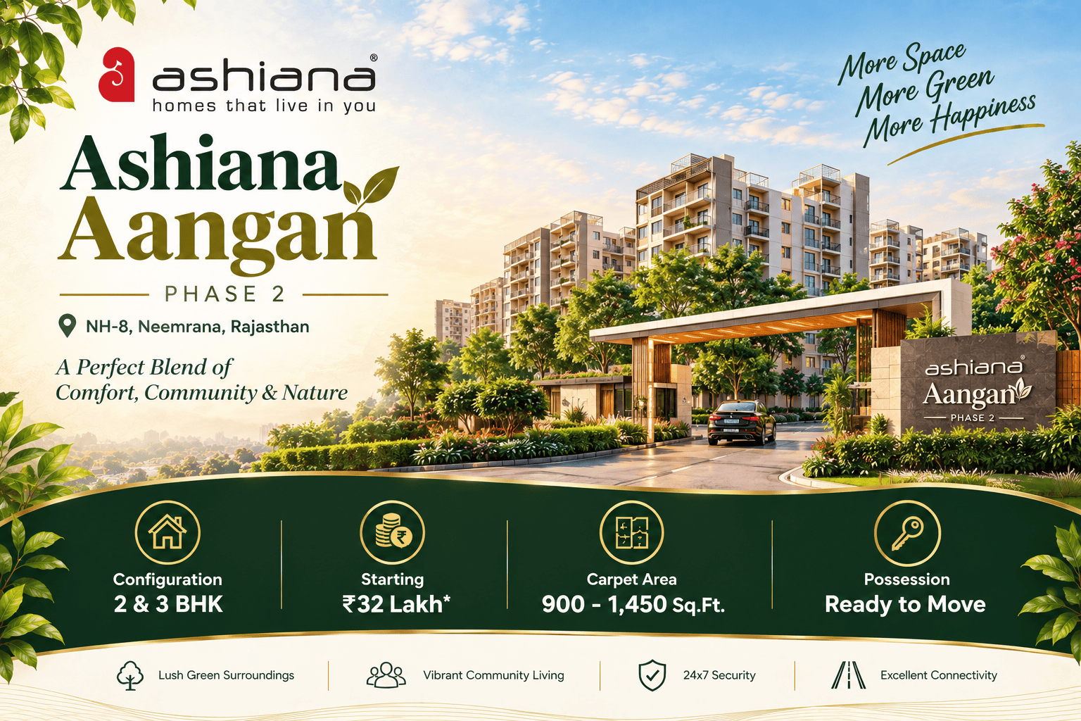 Ashiana Aangan Phase 2 Residence