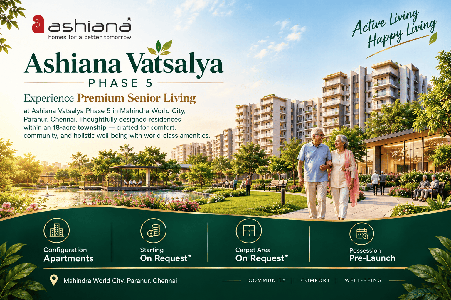 Ashiana Vatsalya Phase 5 Residence
